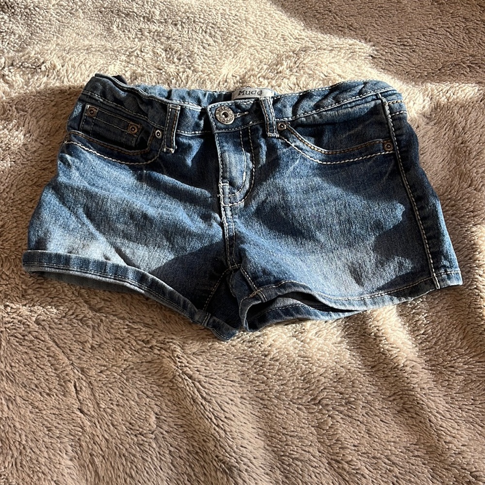 Girls Mudd jean shorts